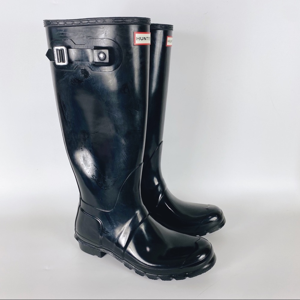 Hunter Original Tall Gloss Wellington Boots